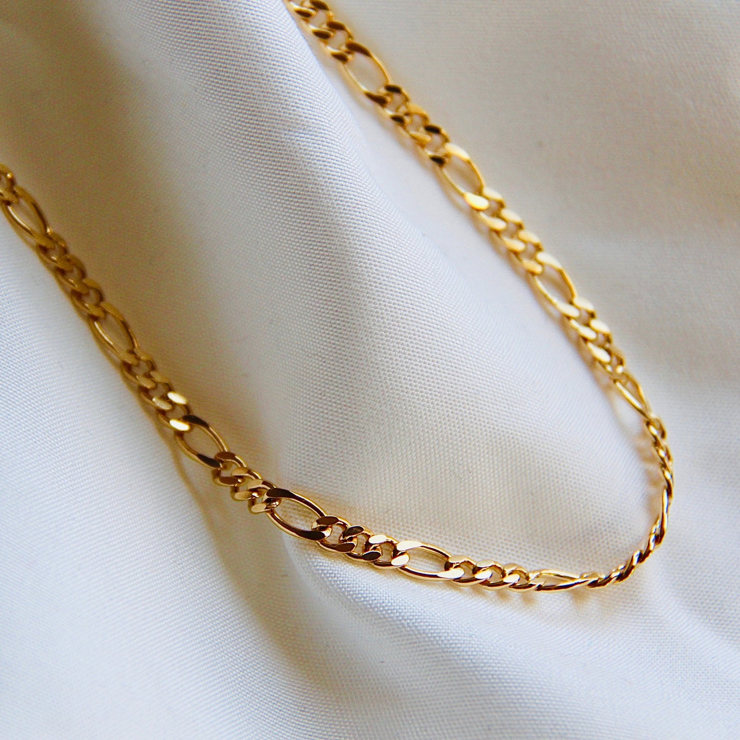 Figaro Chain - Gold Filled 18"