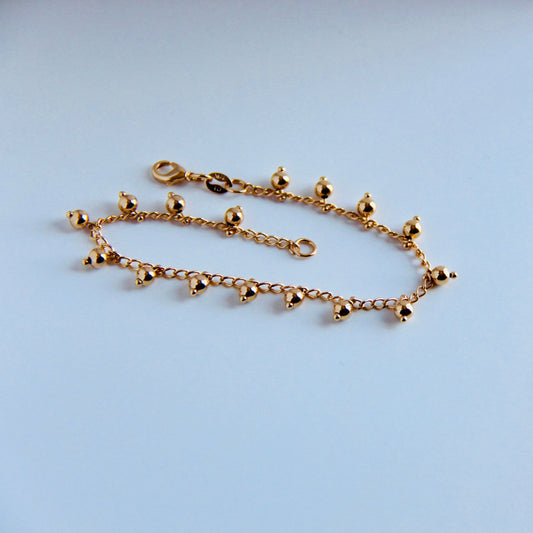 Dot Bracelet - Gold Filled