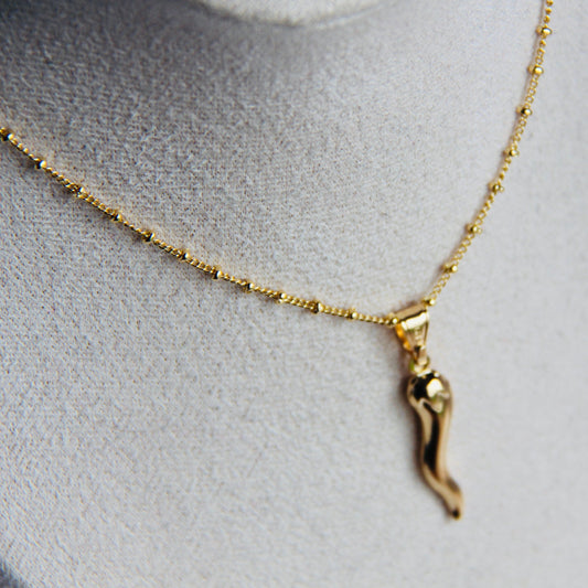 Chilli Necklace- Gold filled
