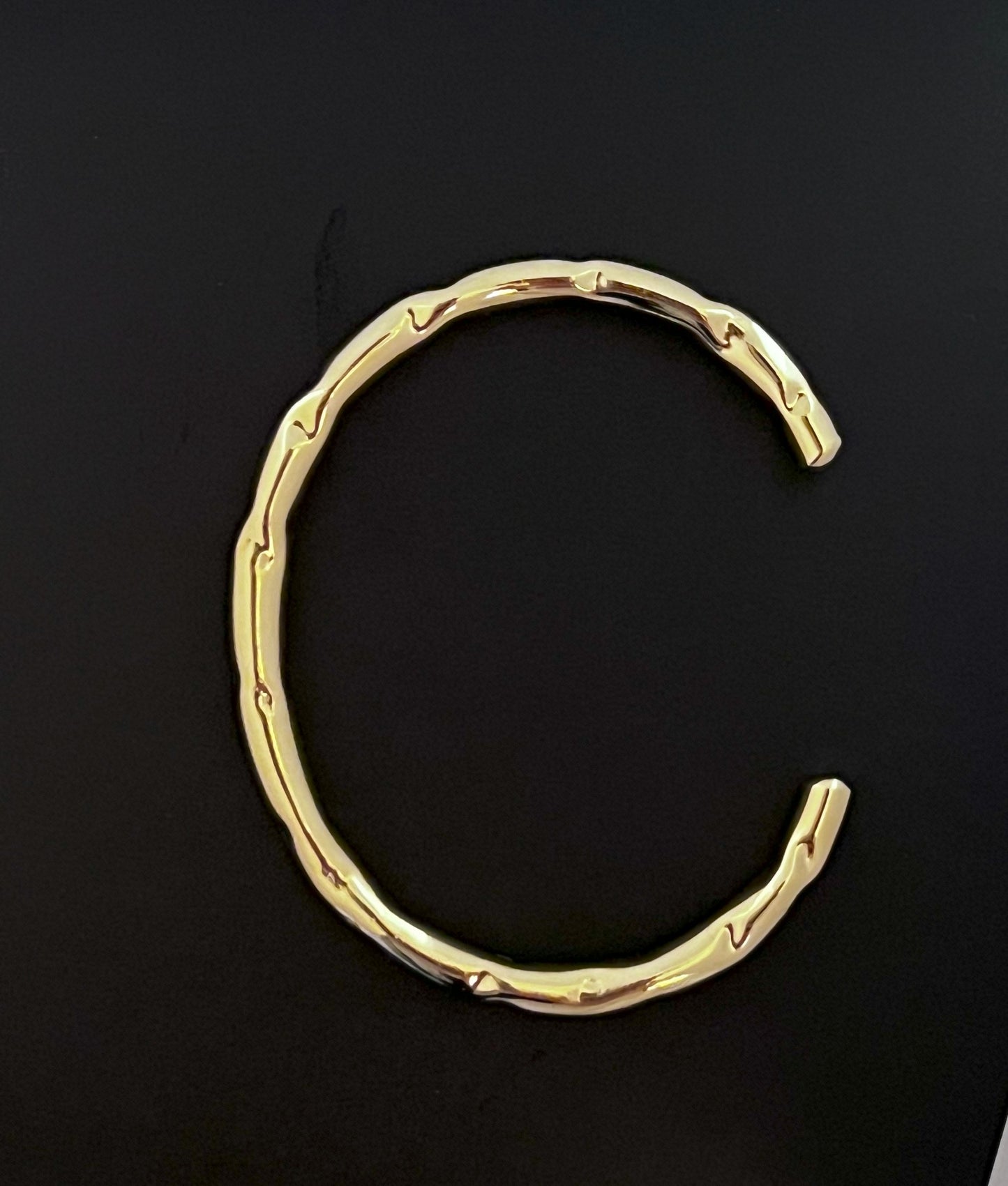 Carved Open Bangle