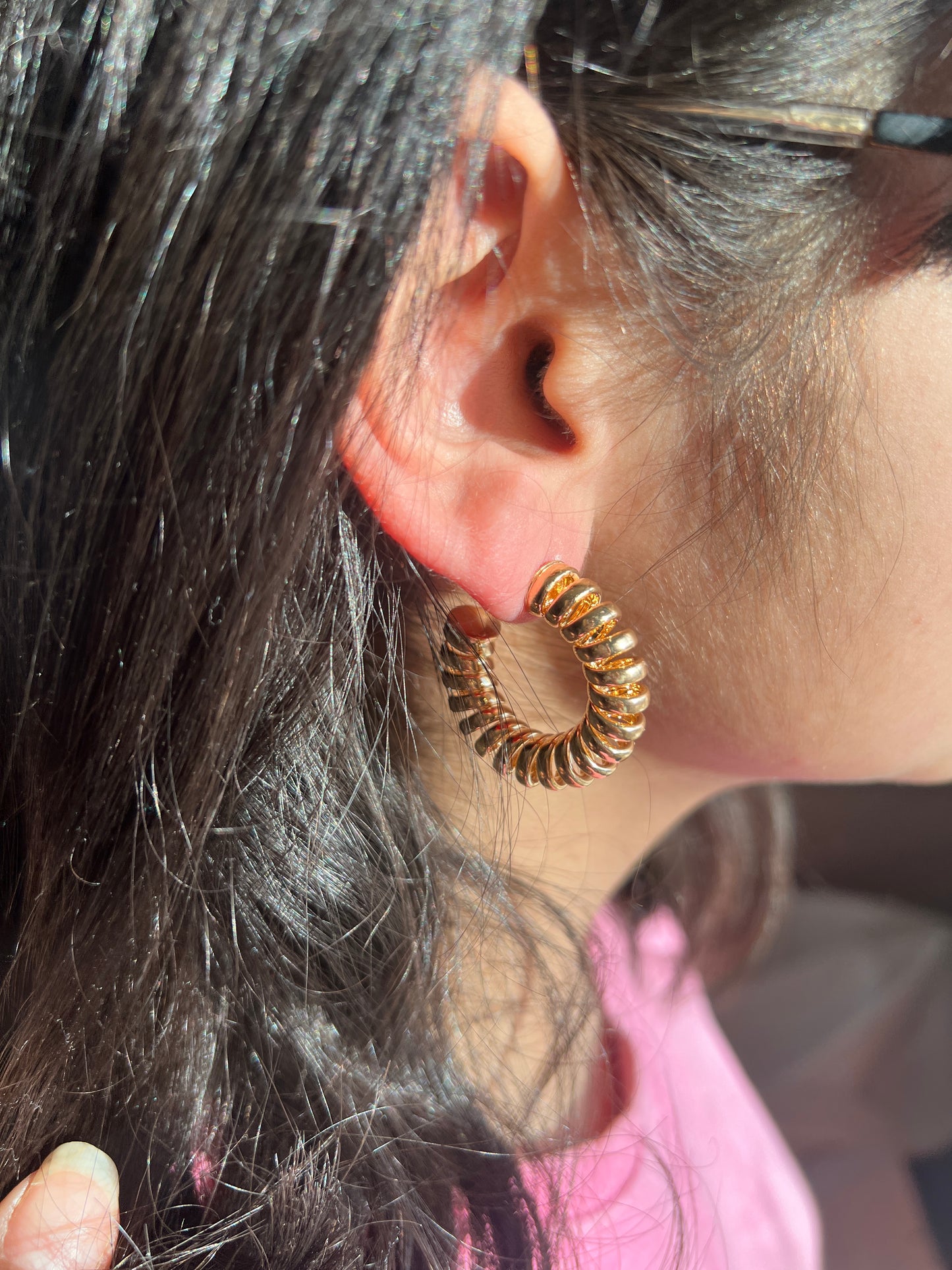 Coil Hoops Gold Filled
