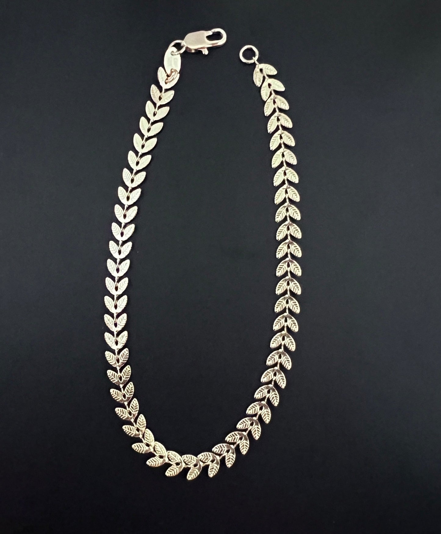 Leaf Link Anklet.