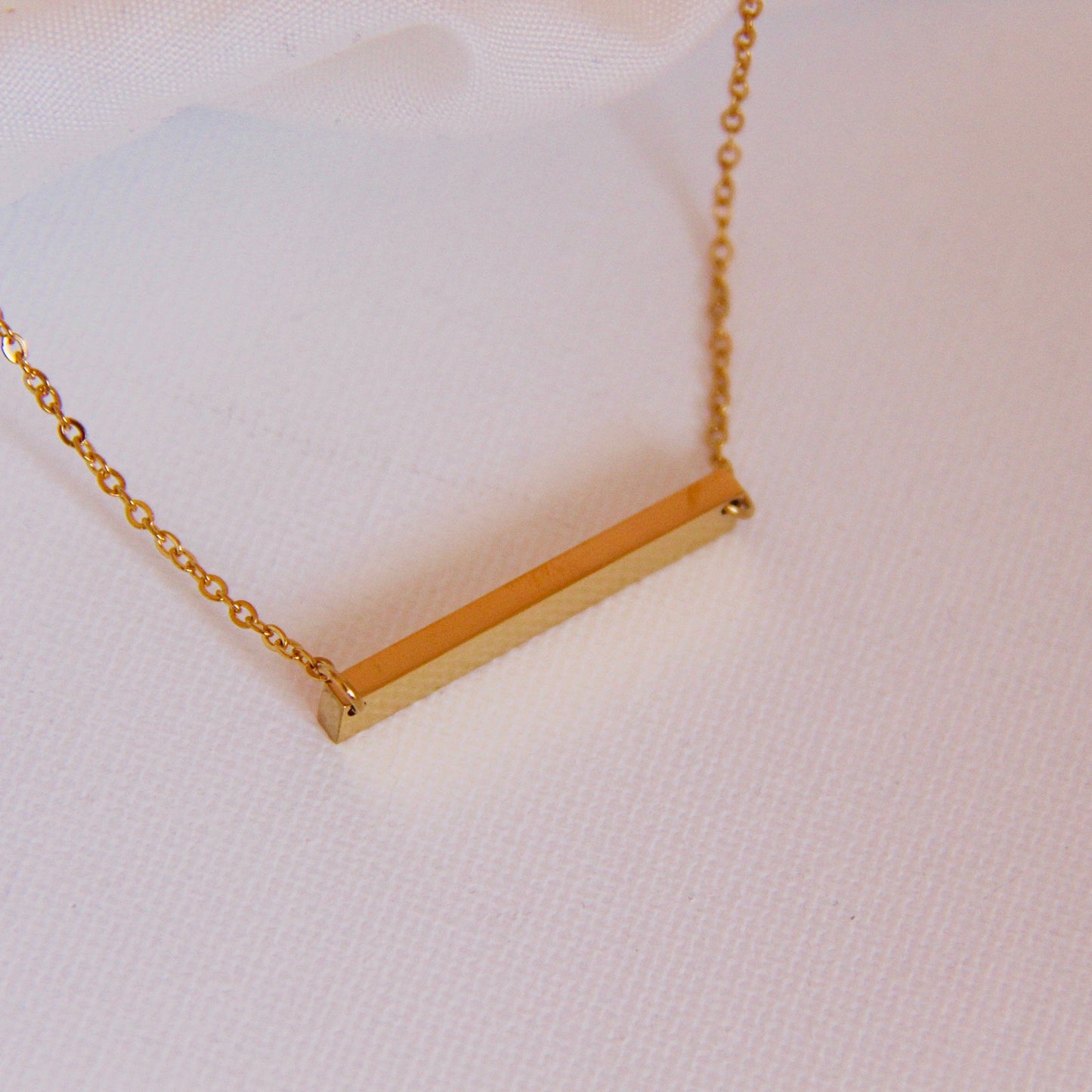 Bar Necklace Personalized.
