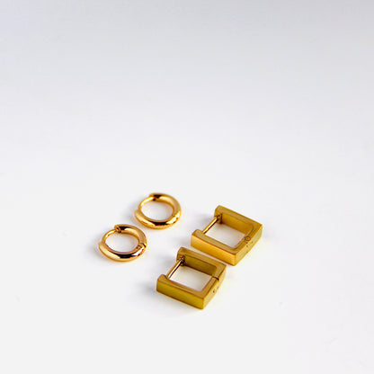 Mini Huggies Bundles: Gold Plated
