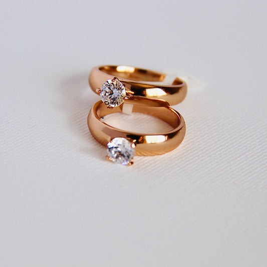 Zircon Solitarie Ring