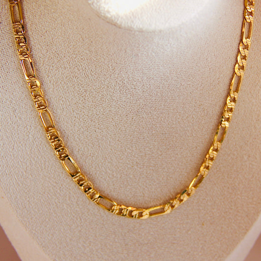 Figaro Chain - Gold Filled 18"