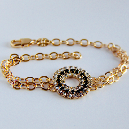 Zircon Bracelet - Gold Filled