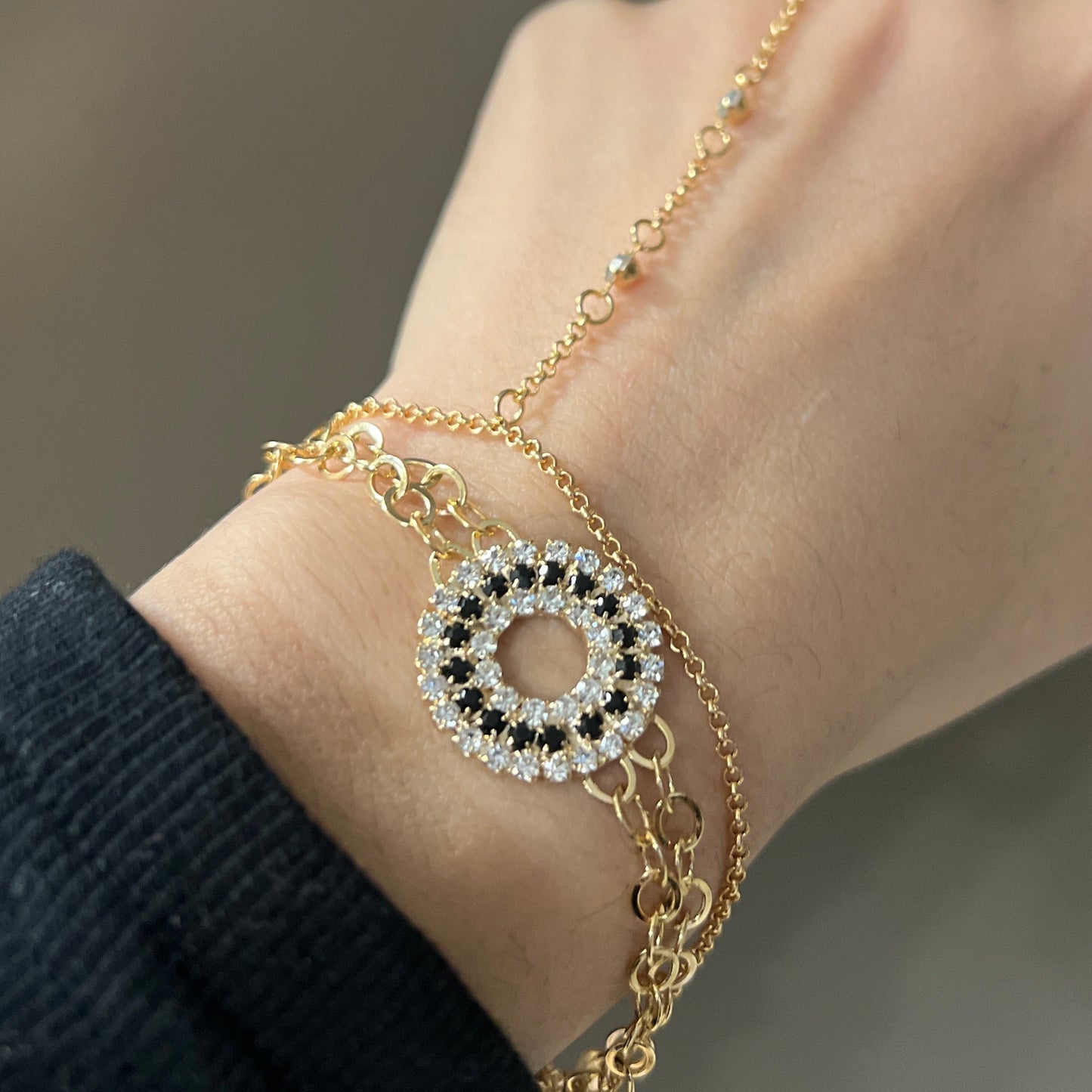 Zircon Bracelet - Gold Filled